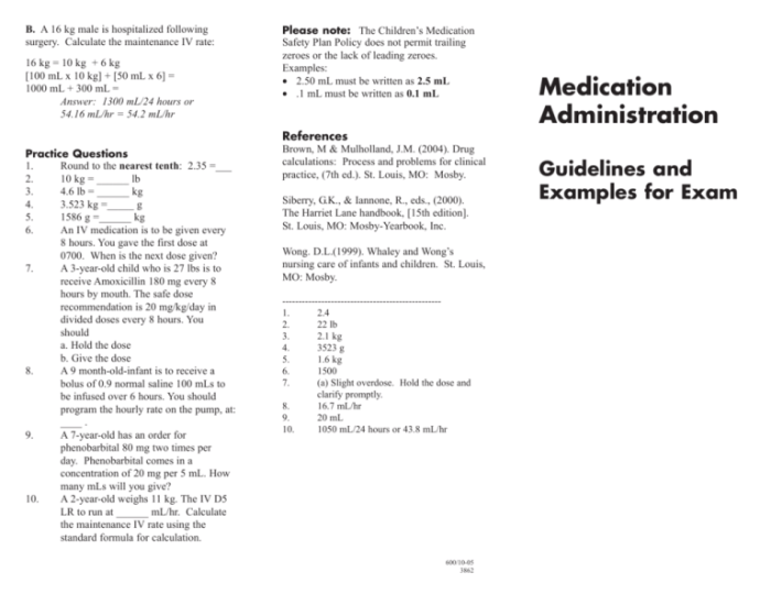 Medication aide practice test va